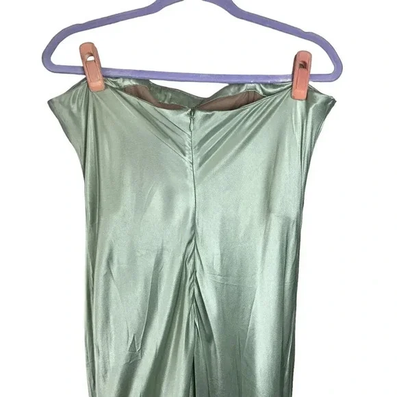 Stone Cold Fox x Revolve Mikayla Gown in Sage XL - Picture 8 of 14